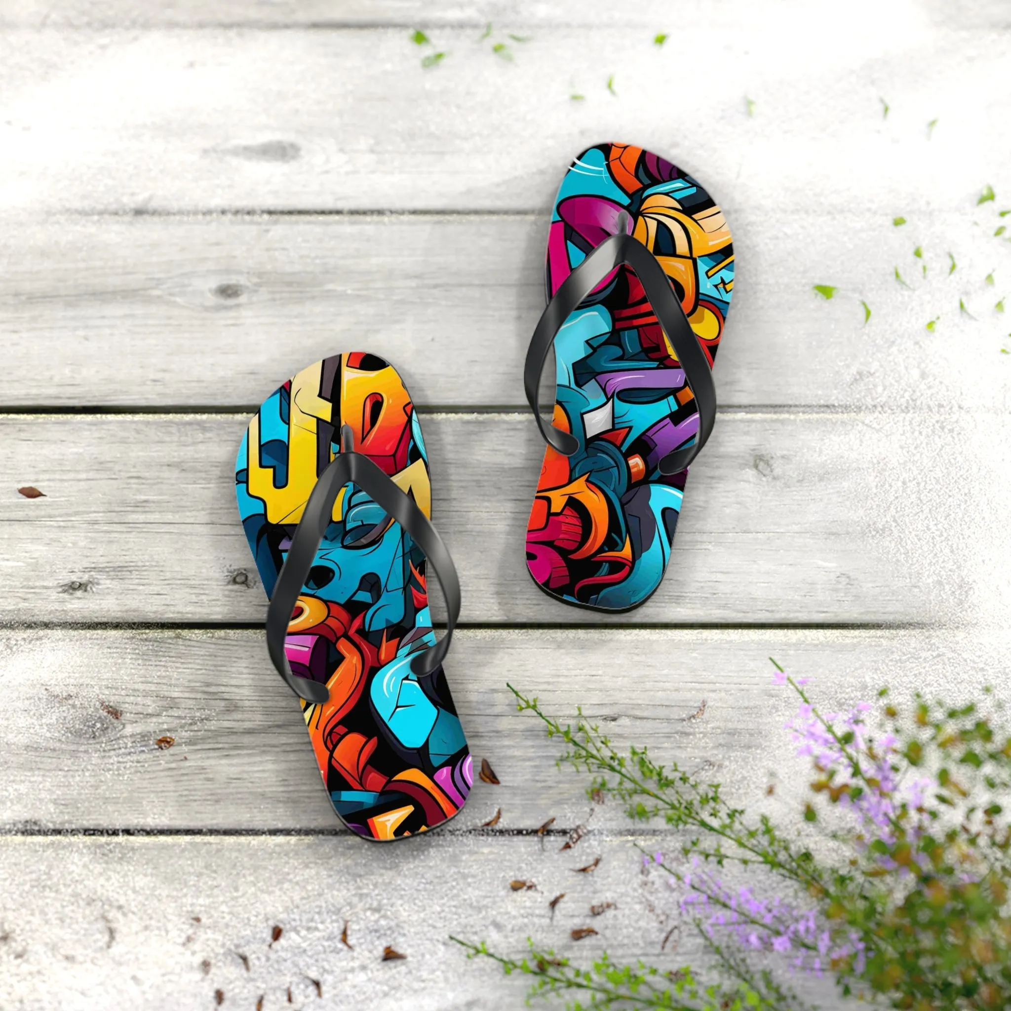 SwagStrides Flip Flops - Trendy Summer Footwear for Beach and Casual Outings