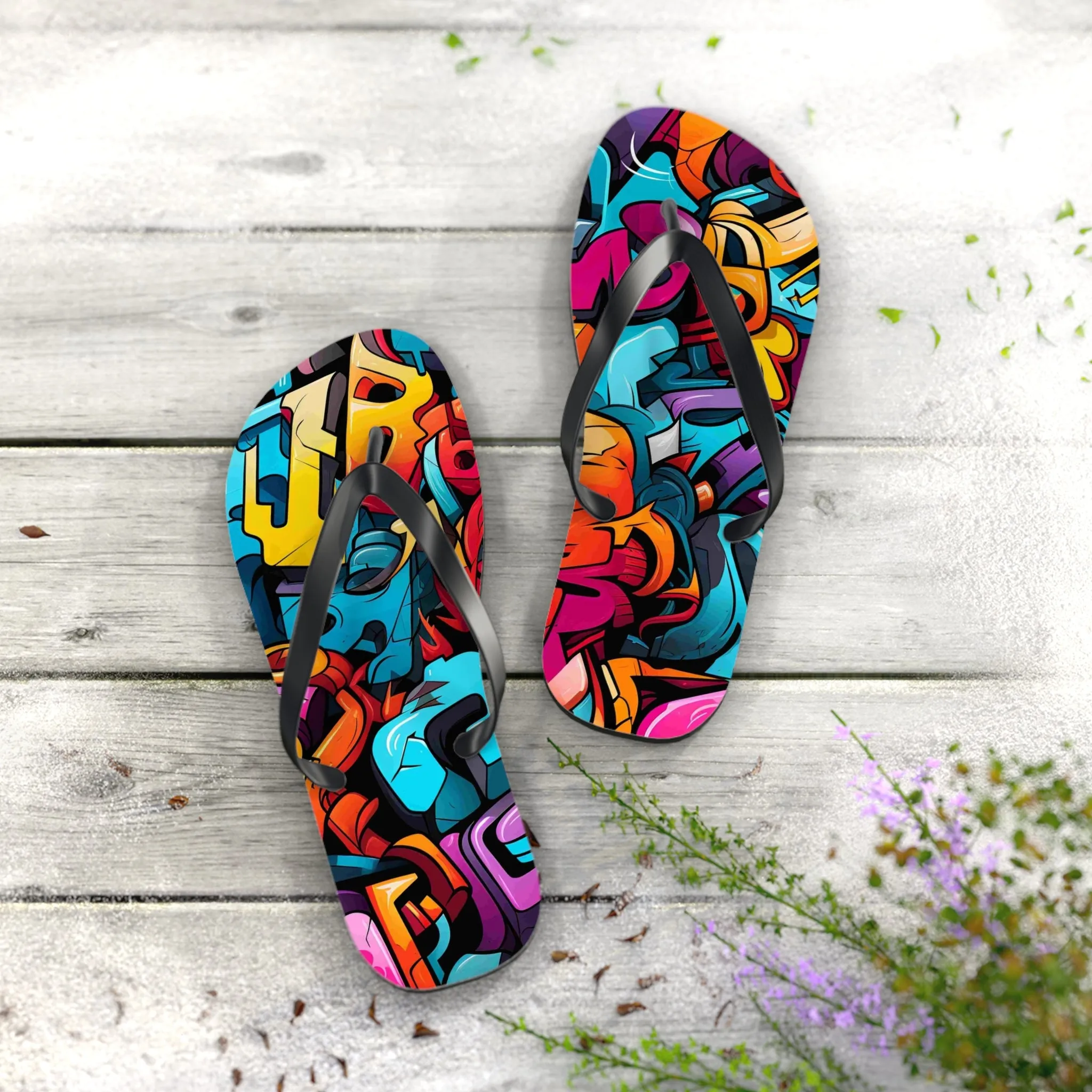 SwagStrides Flip Flops - Trendy Summer Footwear for Beach and Casual Outings