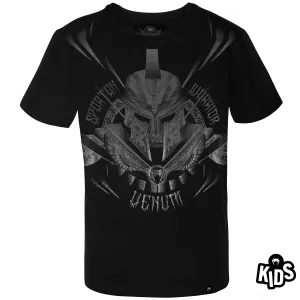 T-shirt Venum Gladiator - Bambino - Nera/Nera