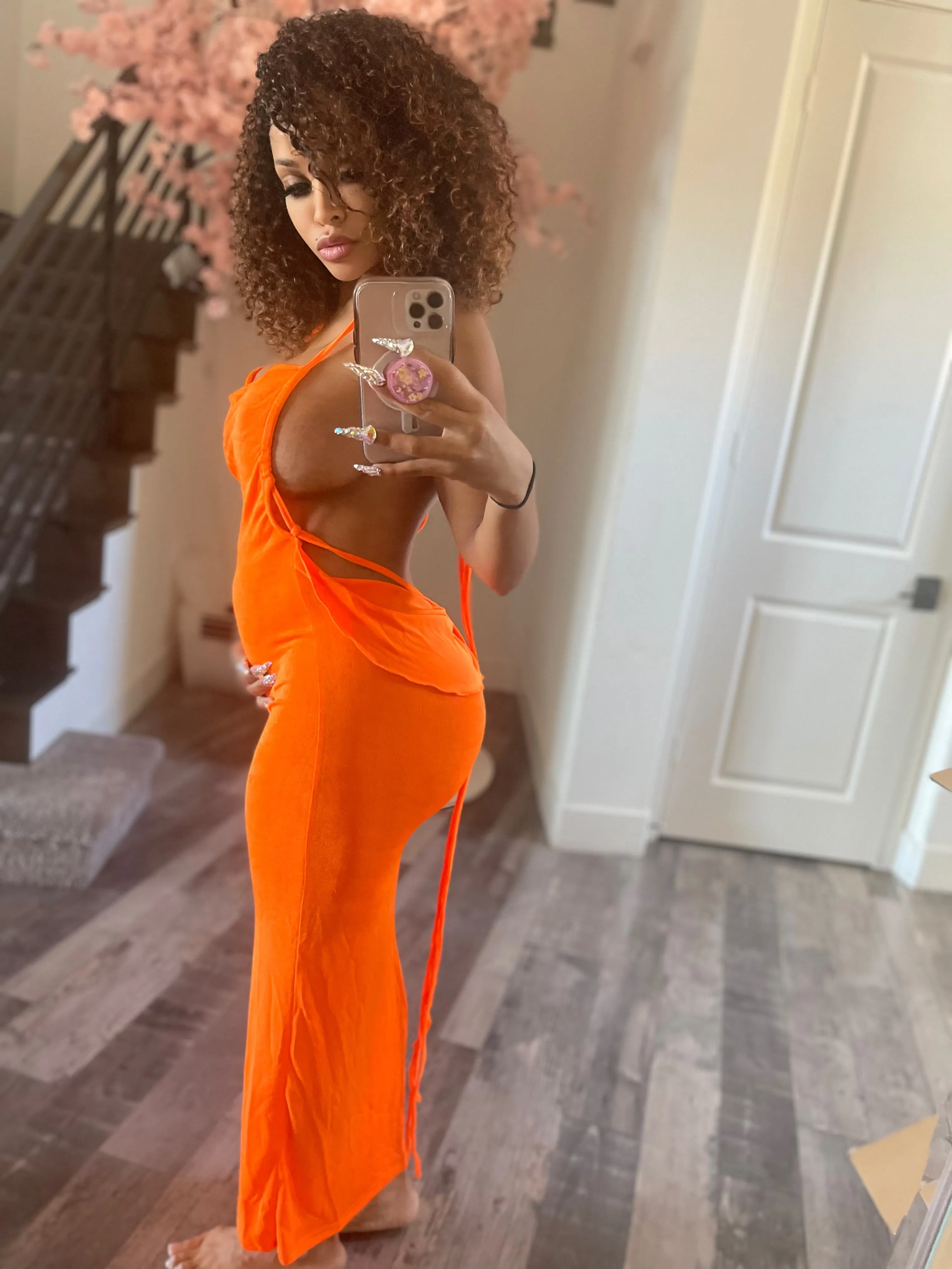 Tangerine Dream Maxi Dress