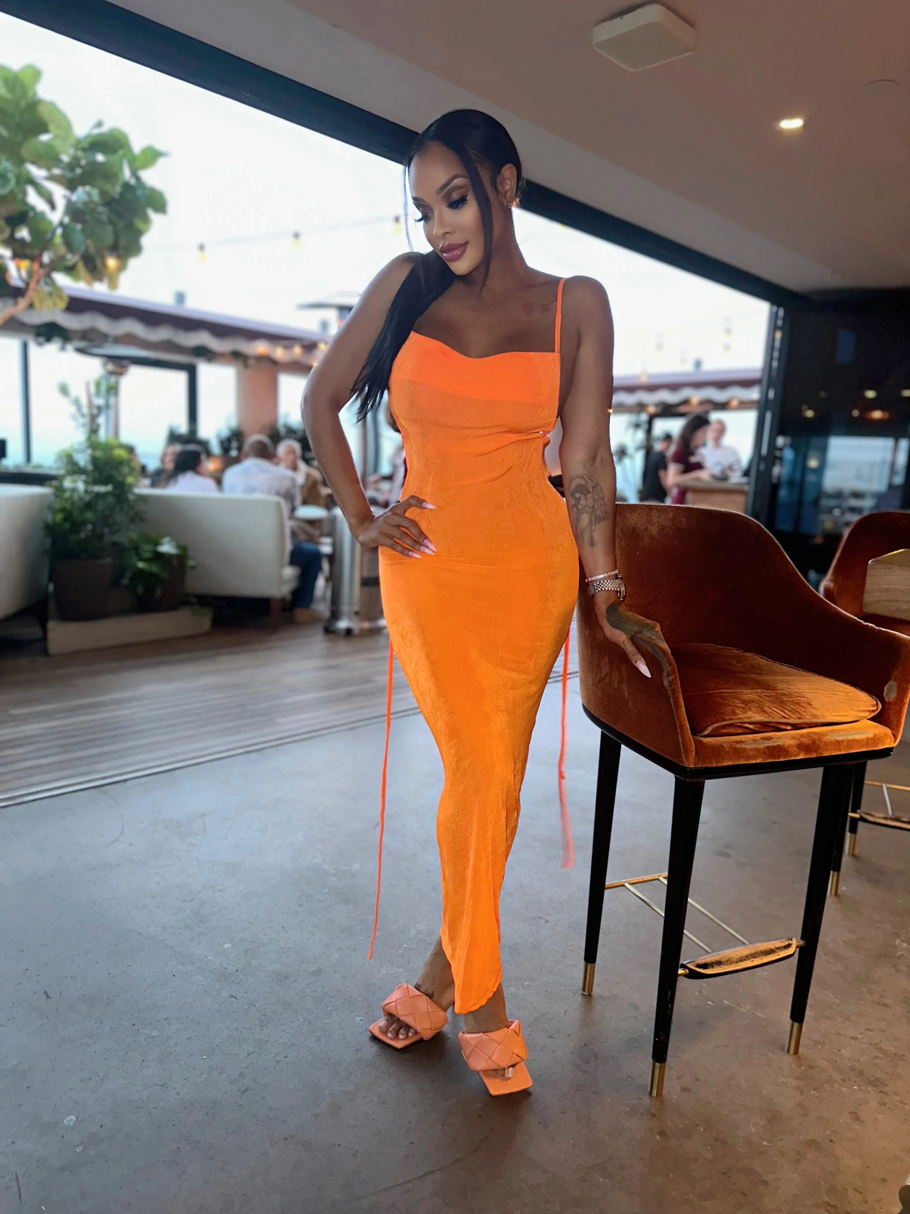 Tangerine Dream Maxi Dress