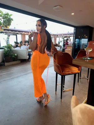 Tangerine Dream Maxi Dress