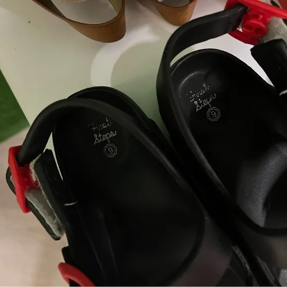 Target cat &amp; jack shoe lots sandals size 9 and sneakers size 10