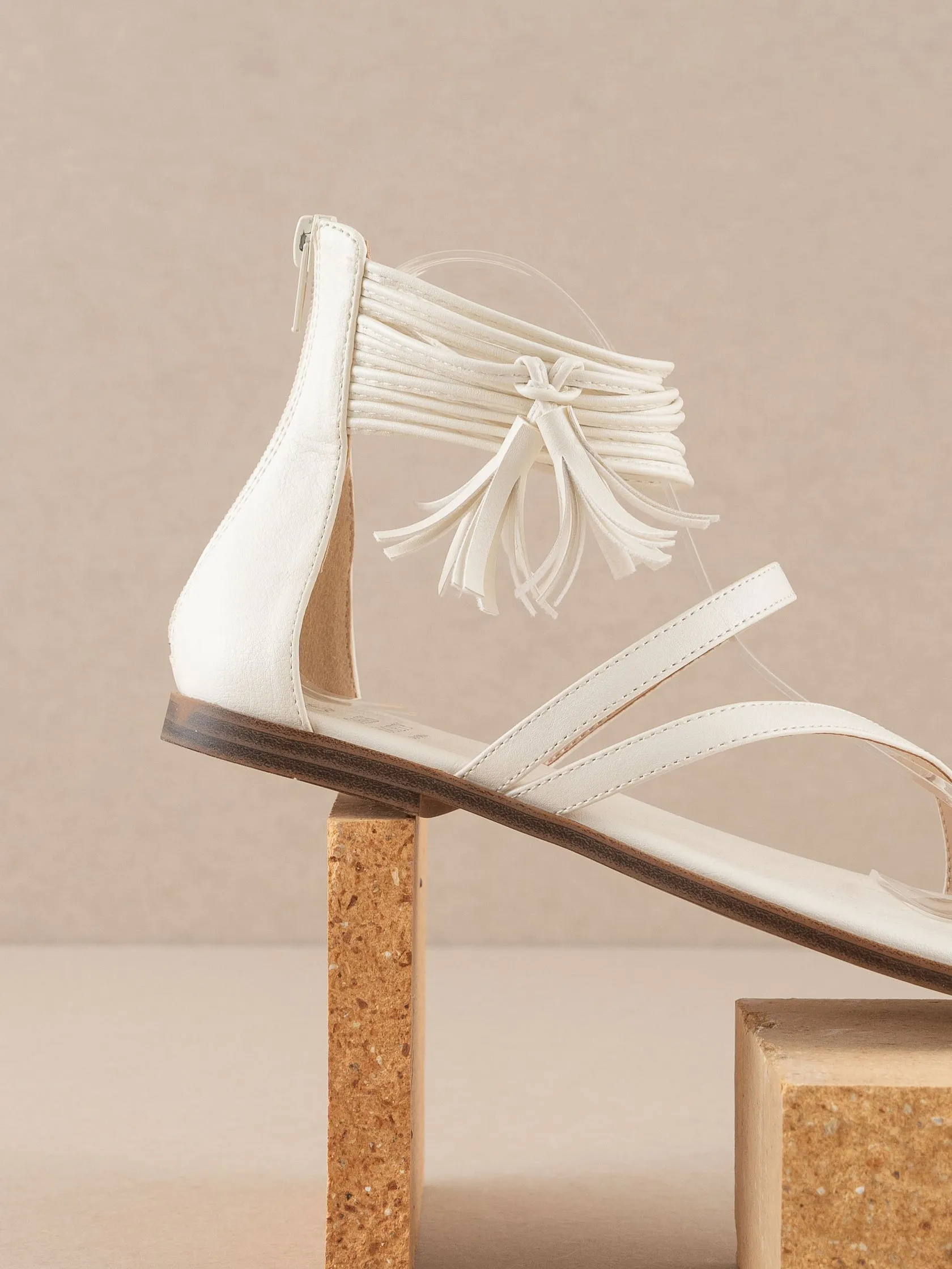 The Abril | Scrappy Ankle Wrap Sandal