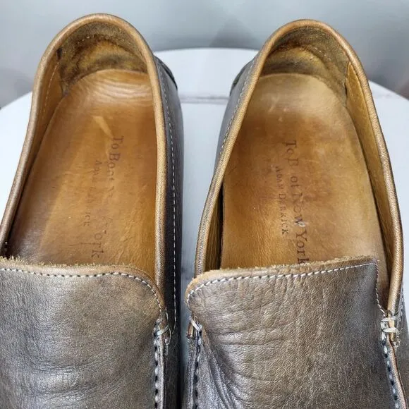 To Boot New York Mens Driving Shoes Slip On Size 9.5