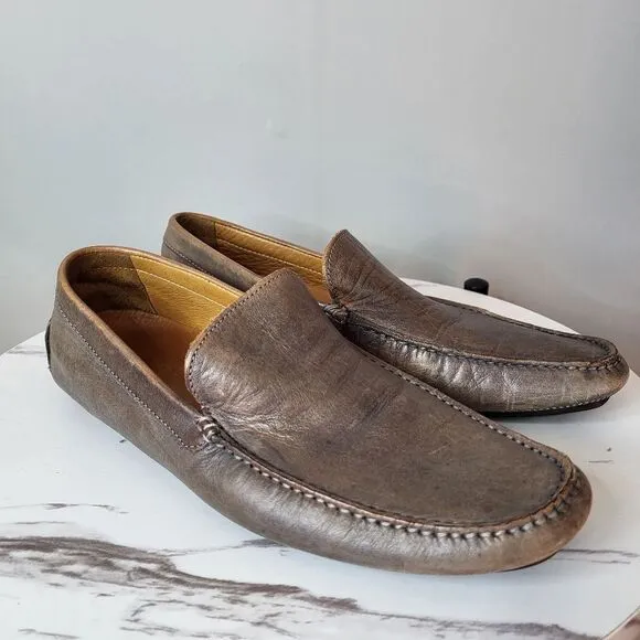 To Boot New York Mens Driving Shoes Slip On Size 9.5