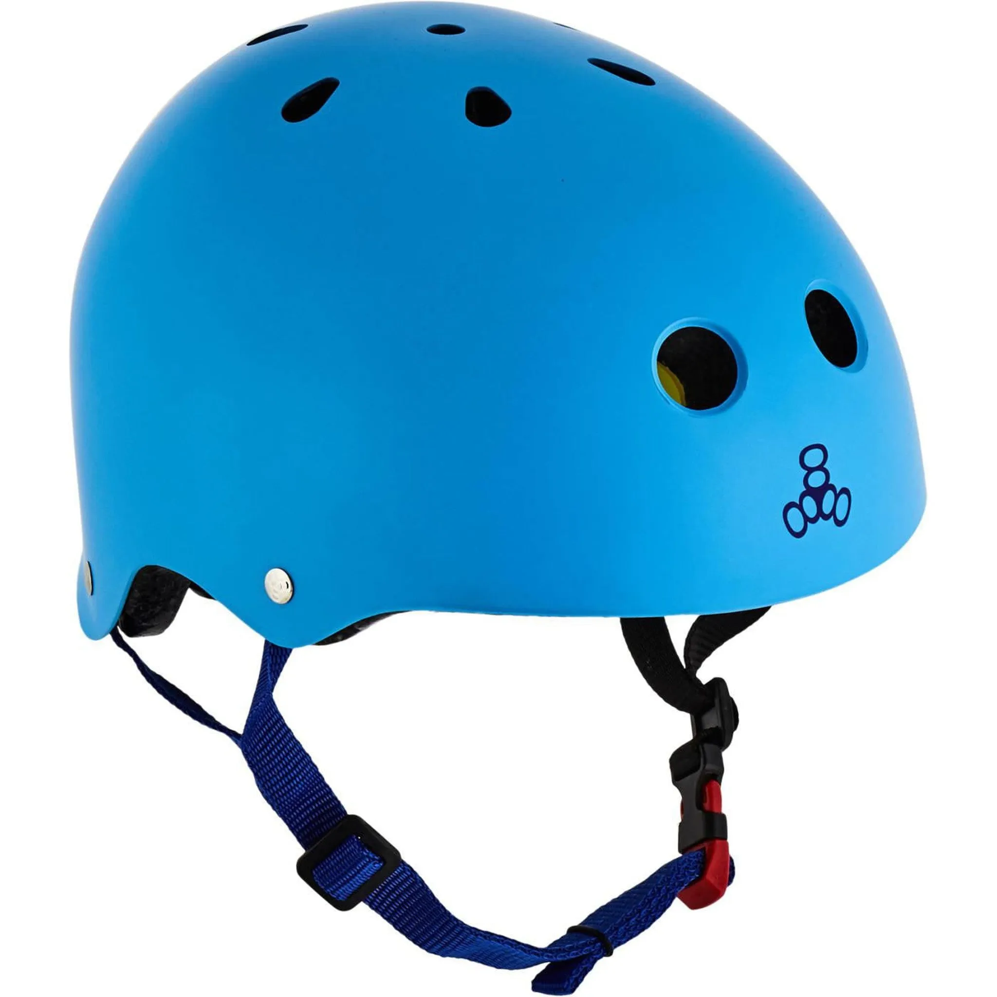 Triple Eight Dual Certified MiPS Skaterhjelm - Blue