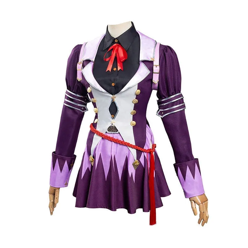 Uma Musume Pretty Derby Biwa Hayahide School Uniform Cosplay Costumes