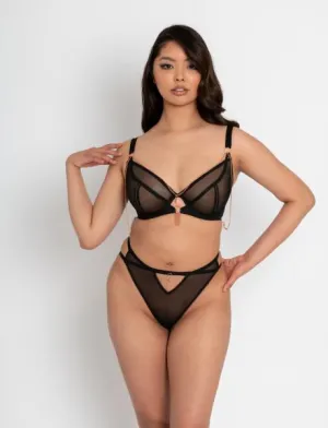 Unchained Thong - Black -