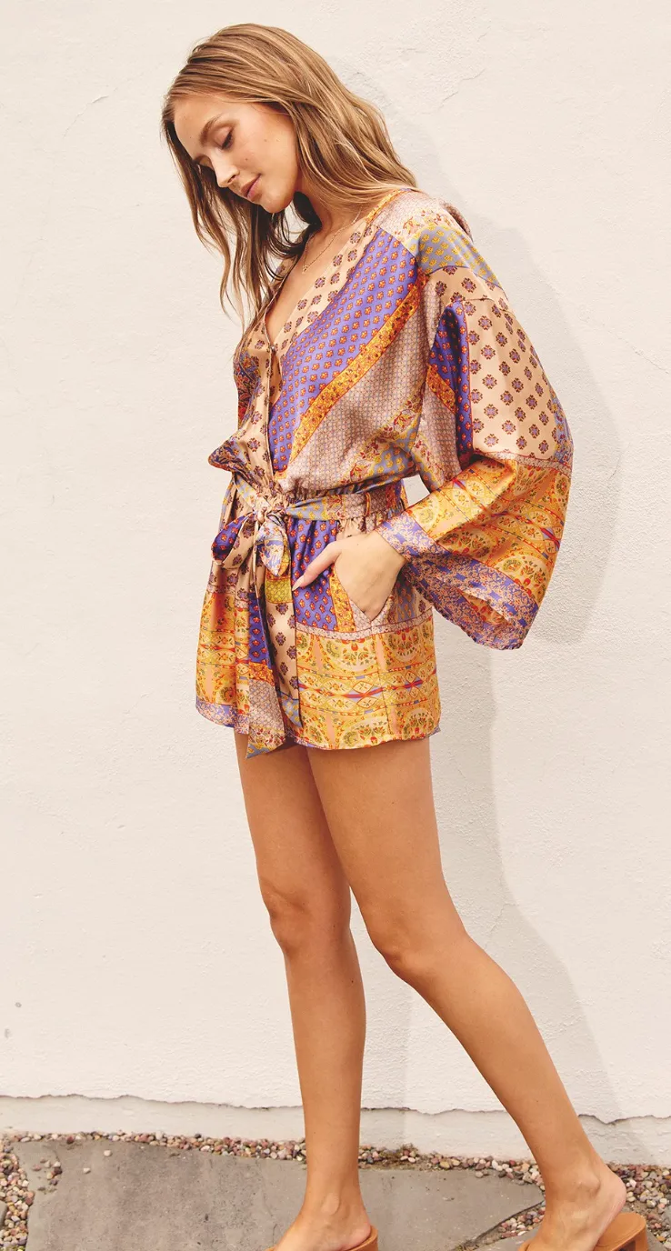 Vacay Kimono Romper
