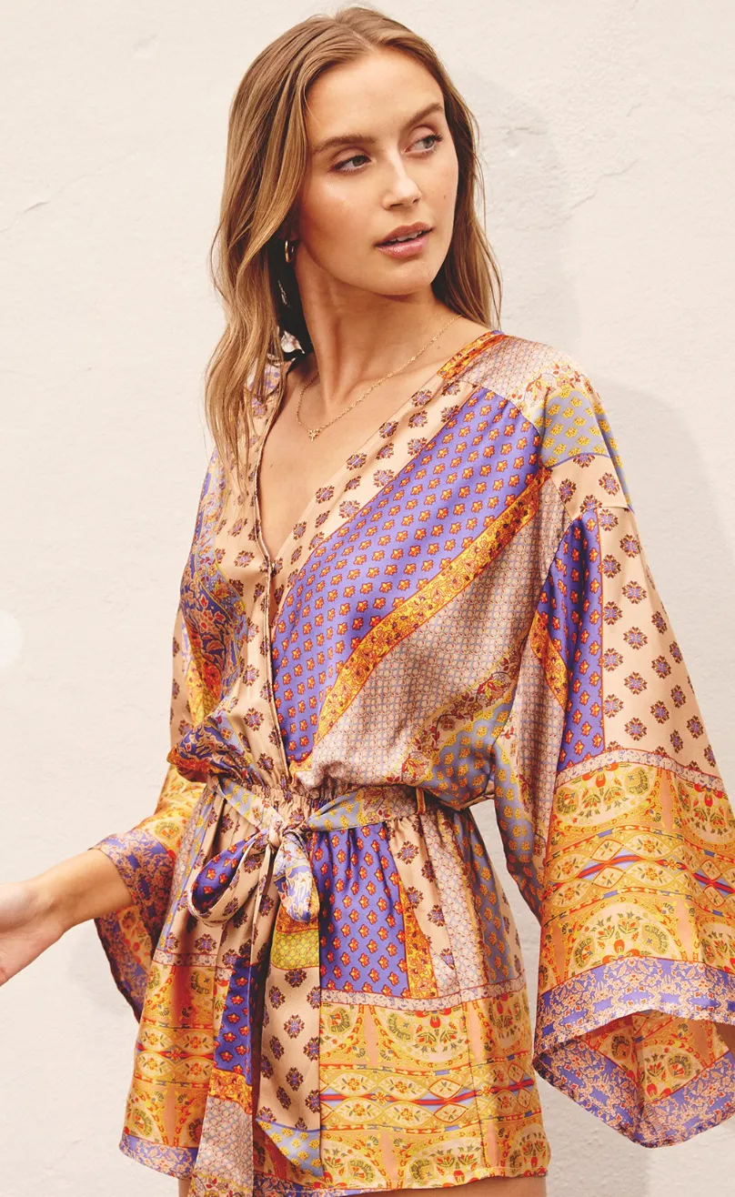 Vacay Kimono Romper