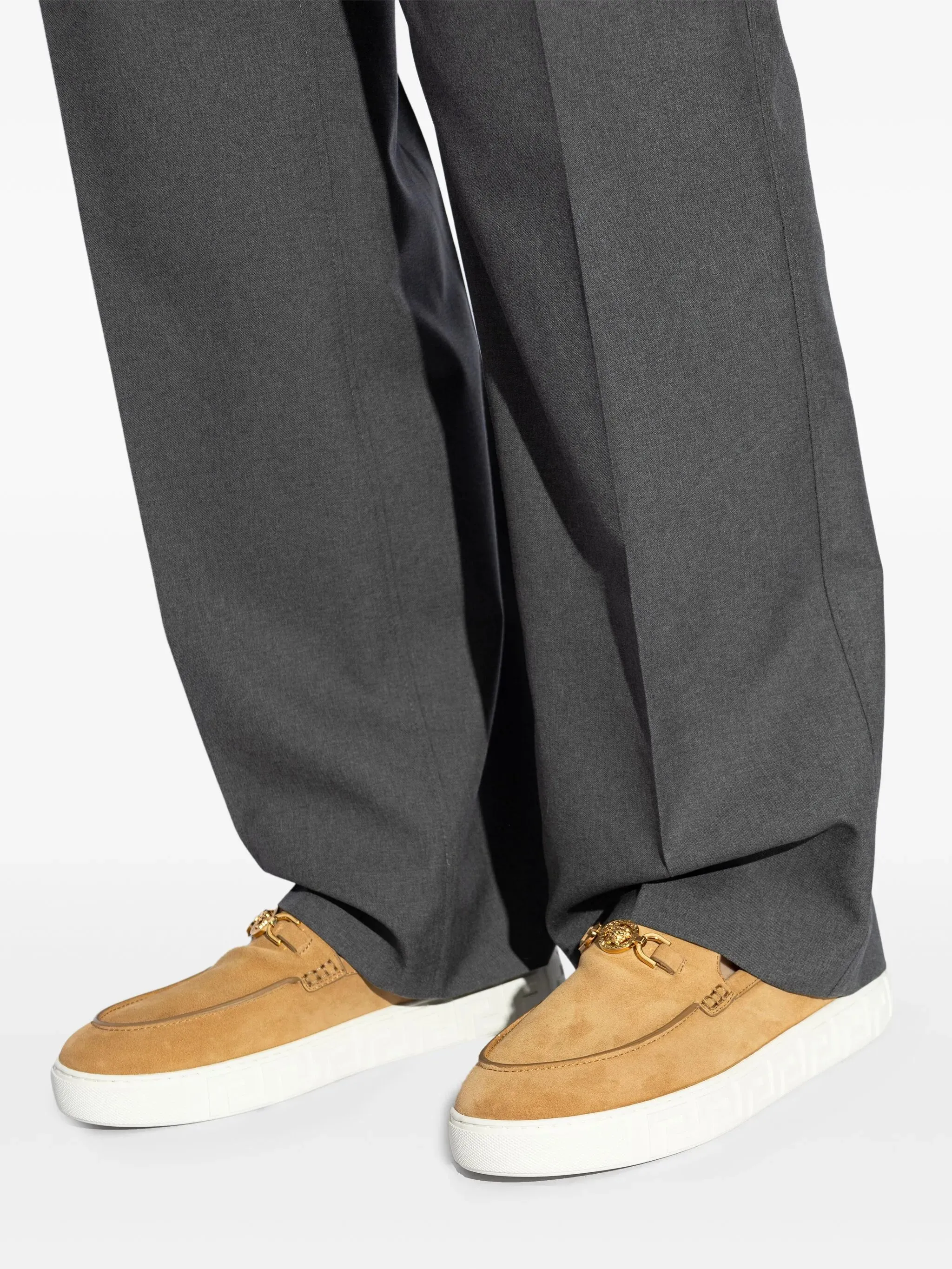 VERSACE Medusa '95 Slip-On Loafers Brown