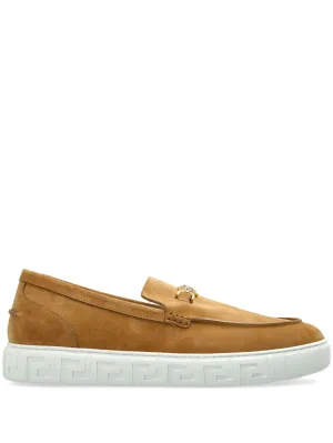 VERSACE Medusa '95 Slip-On Loafers Brown