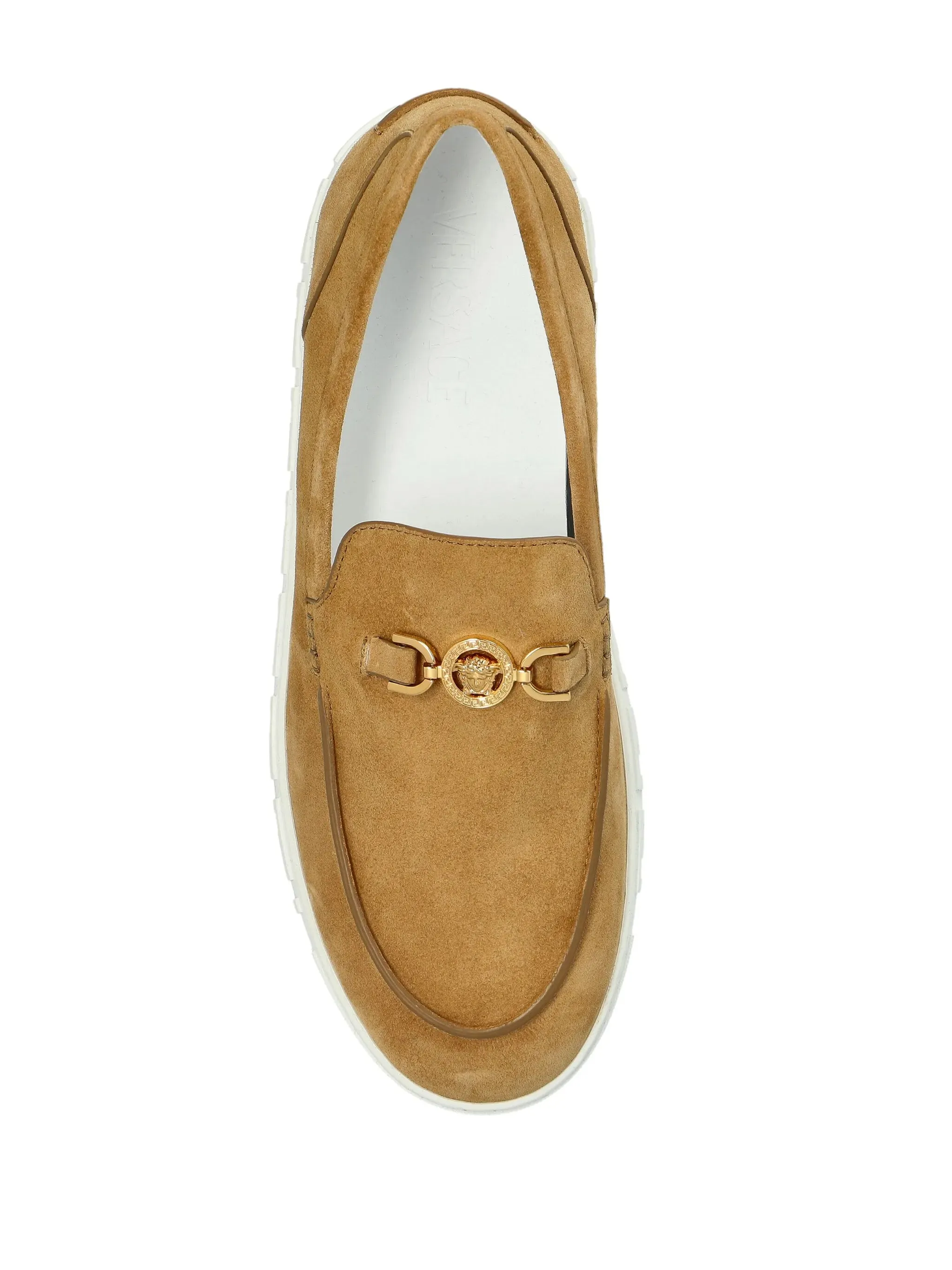VERSACE Medusa '95 Slip-On Loafers Brown