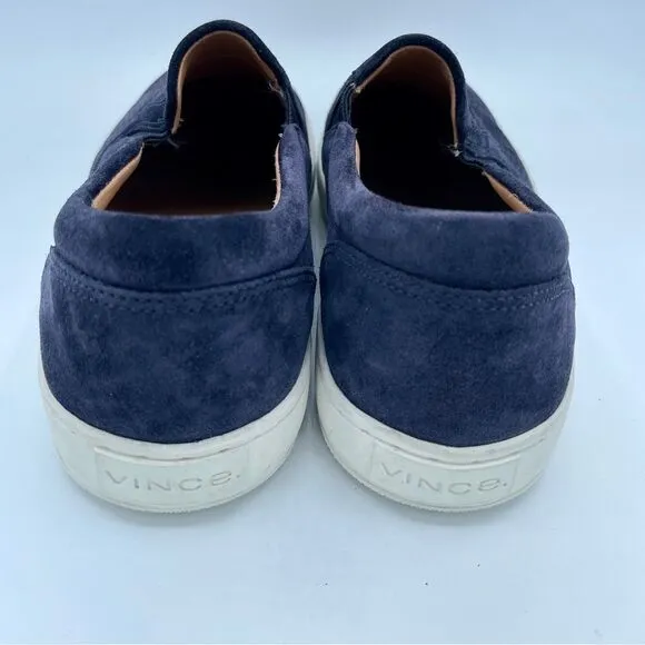 ~Vince Slip On Suede Men Shoes NWOB 9