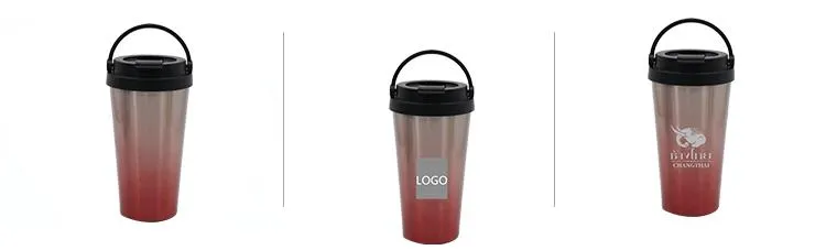 Water Bottle with Carrying Handle and Flip-Top Lid