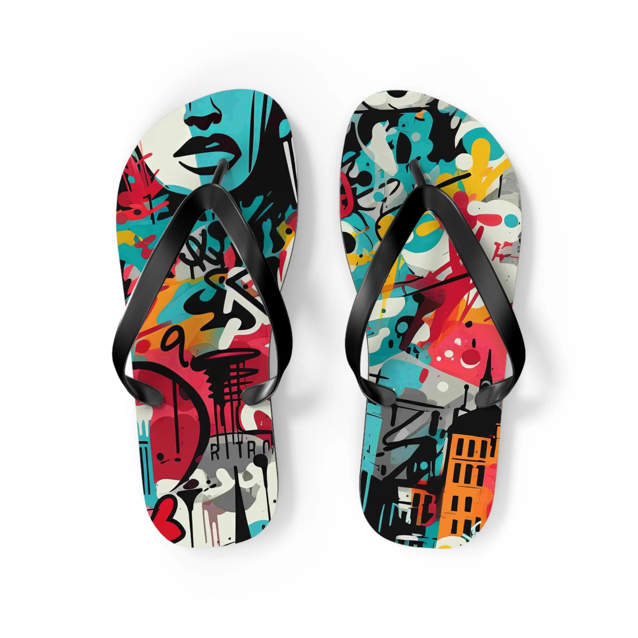 WaveWalks Flip Flops - Trendy Summer Footwear for Beach and Casual Outings