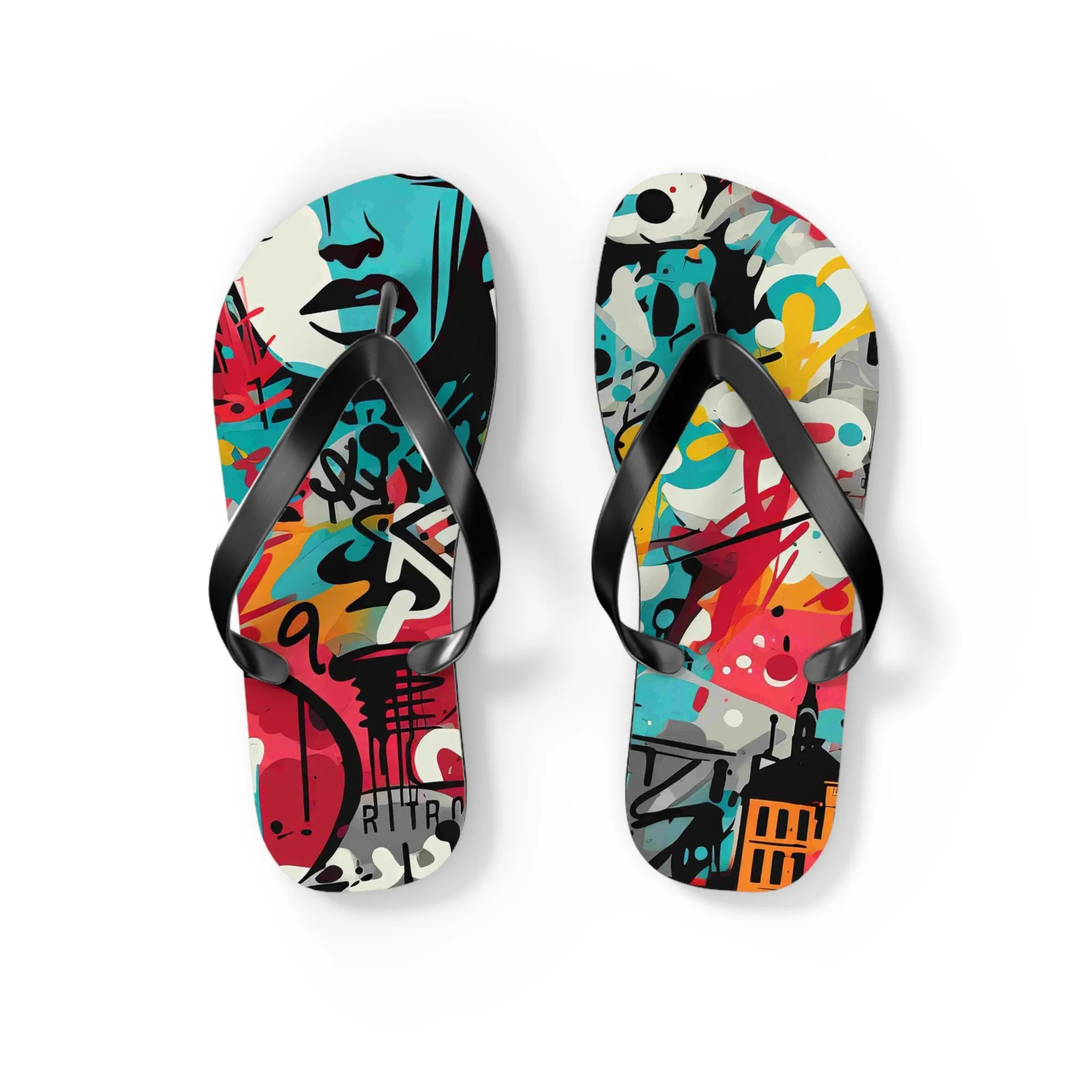 WaveWalks Flip Flops - Trendy Summer Footwear for Beach and Casual Outings