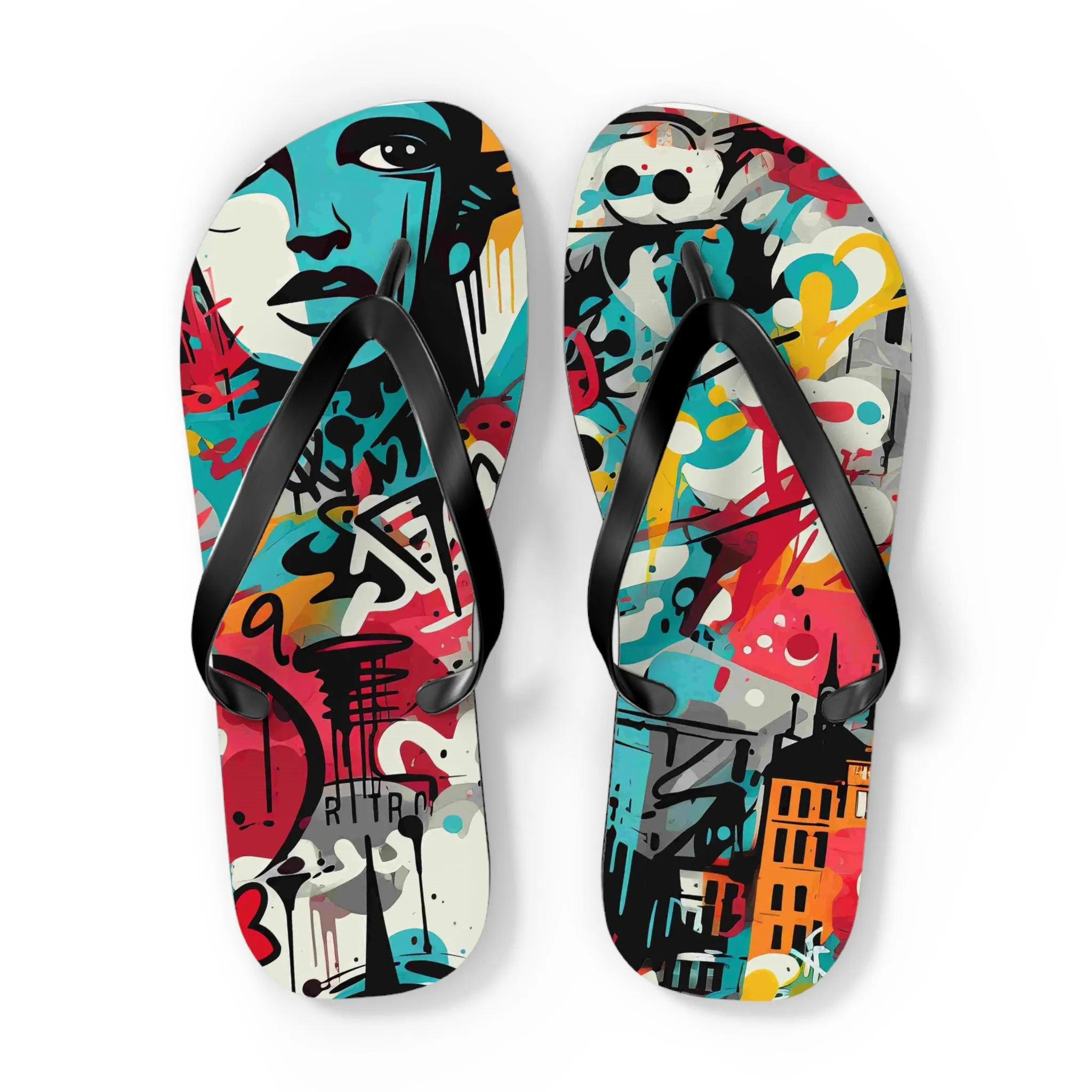 WaveWalks Flip Flops - Trendy Summer Footwear for Beach and Casual Outings