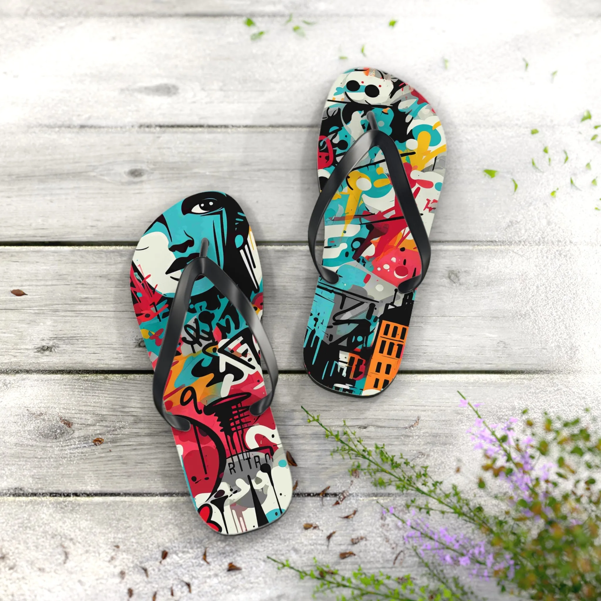 WaveWalks Flip Flops - Trendy Summer Footwear for Beach and Casual Outings
