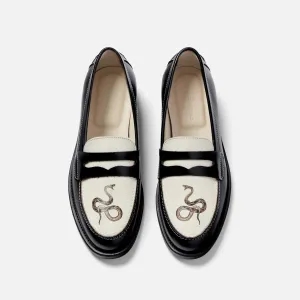 Wilde Snake Penny Loafer - Women's