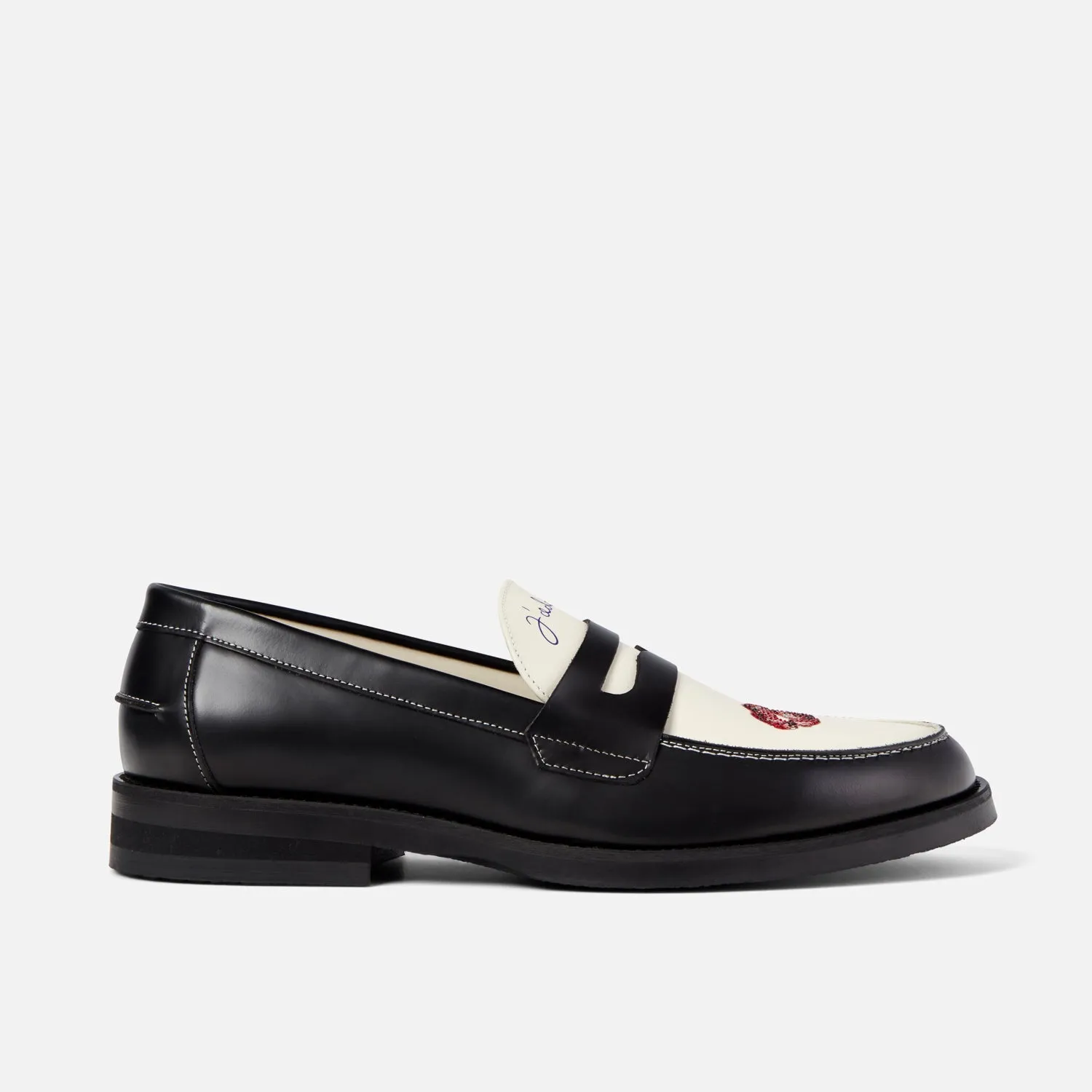 Wilde Swarovski Crystals Kiss Penny Loafer - Men's