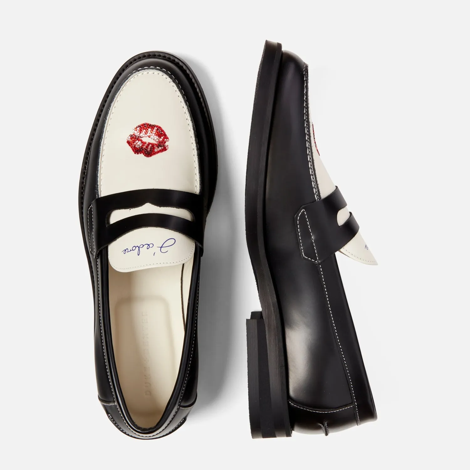 Wilde Swarovski Crystals Kiss Penny Loafer - Men's