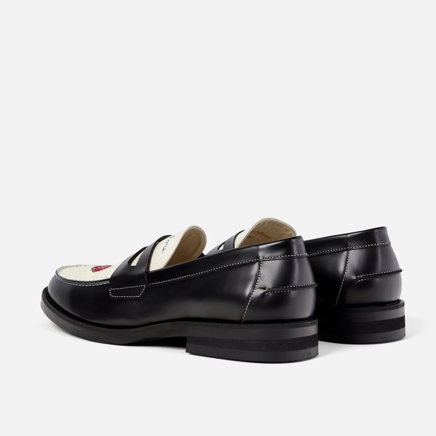 Wilde Swarovski Crystals Kiss Penny Loafer - Men's