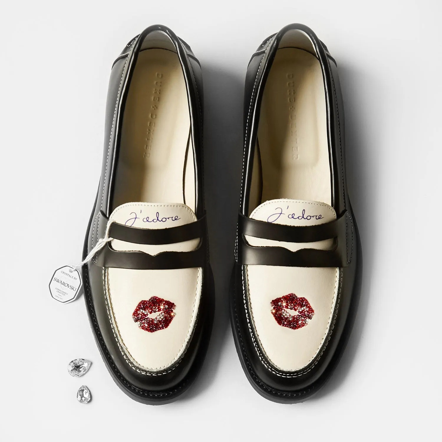 Wilde Swarovski Crystals Kiss Penny Loafer - Men's