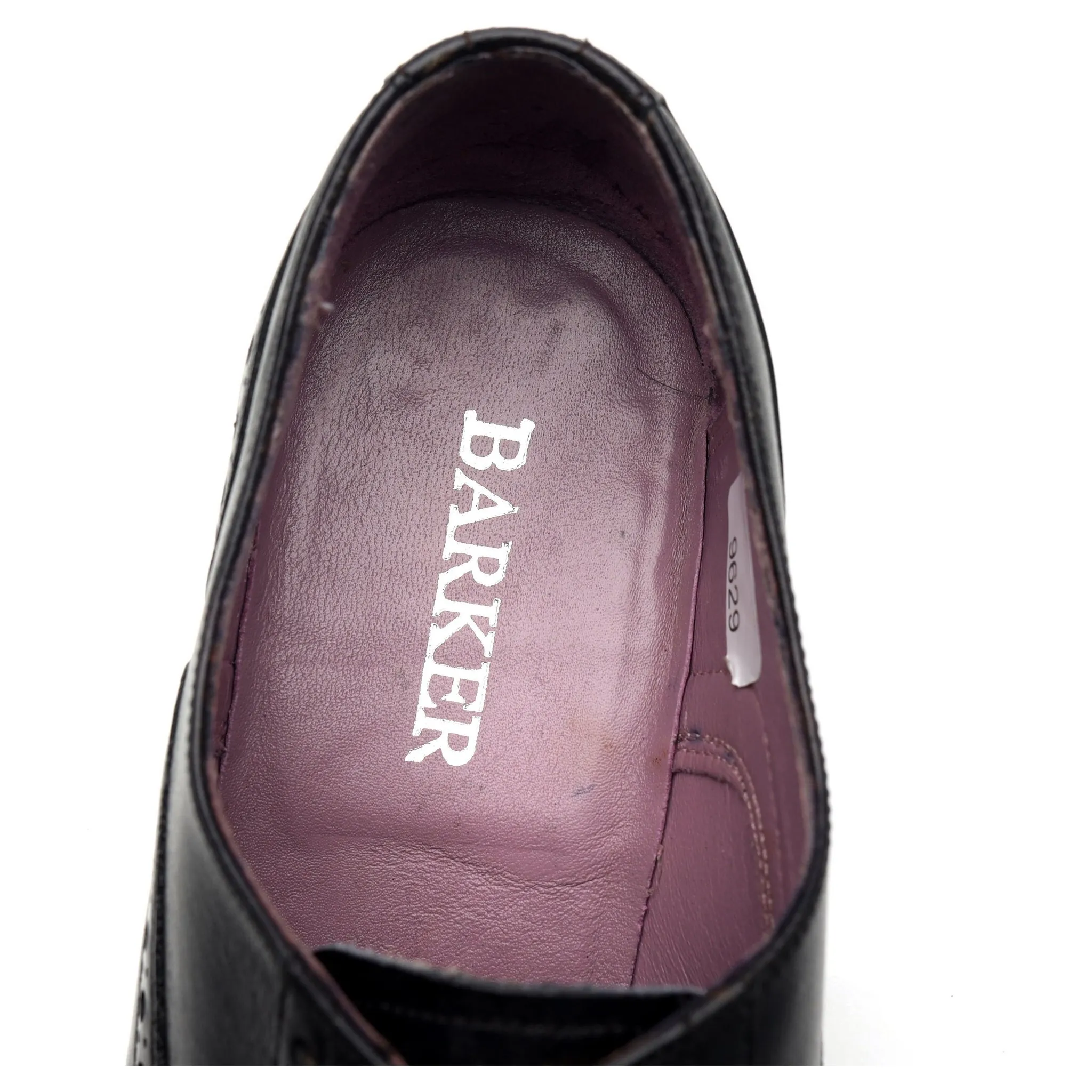 Women's 'Freya' Black Leather Oxford Brogues UK 4 D