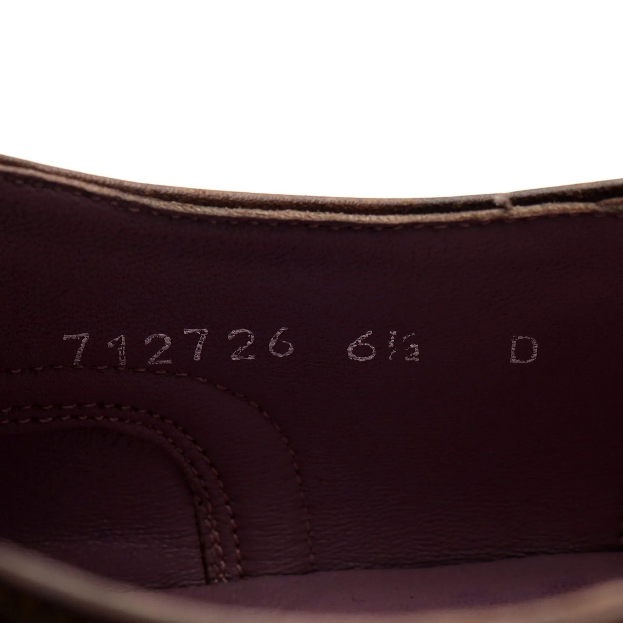 Women's 'Freya' Brown Leather Oxford Brogues UK 6.5 D