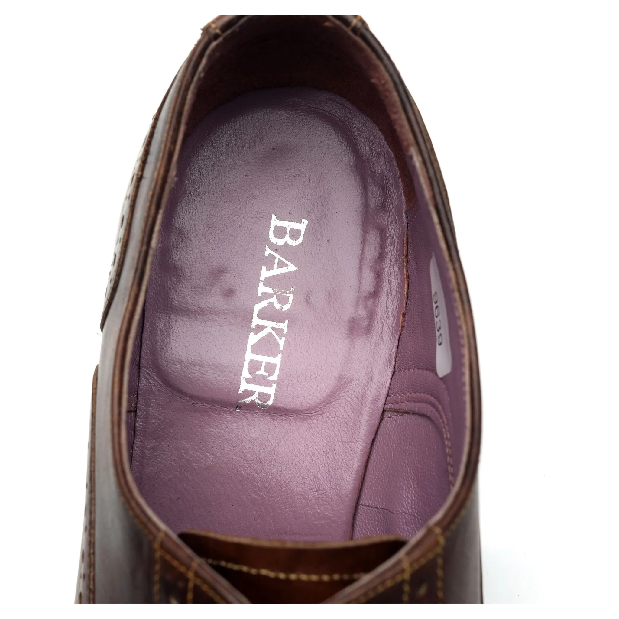 Women's 'Freya' Brown Leather Oxford Brogues UK 6.5 D