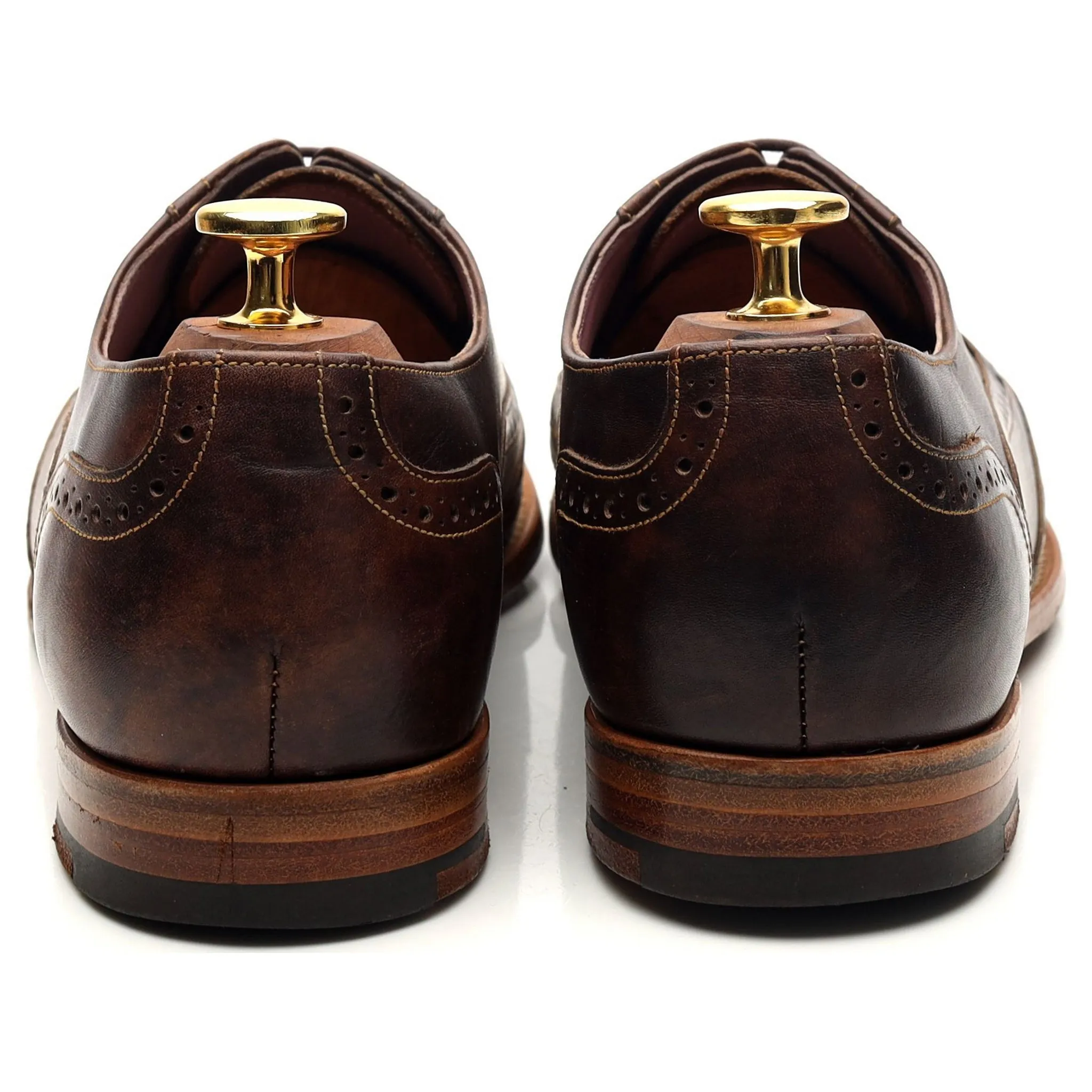 Women's 'Freya' Brown Leather Oxford Brogues UK 6.5 D