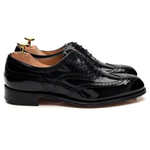 Women's 'Maisie' Black Patent Leather Oxford Brogue UK 4.5 D