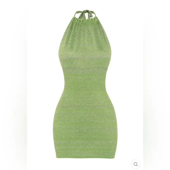 YG COLLECTION NAMUR BACKLESS MINI DRESS Size S Backless Seamless Y2K Bratz