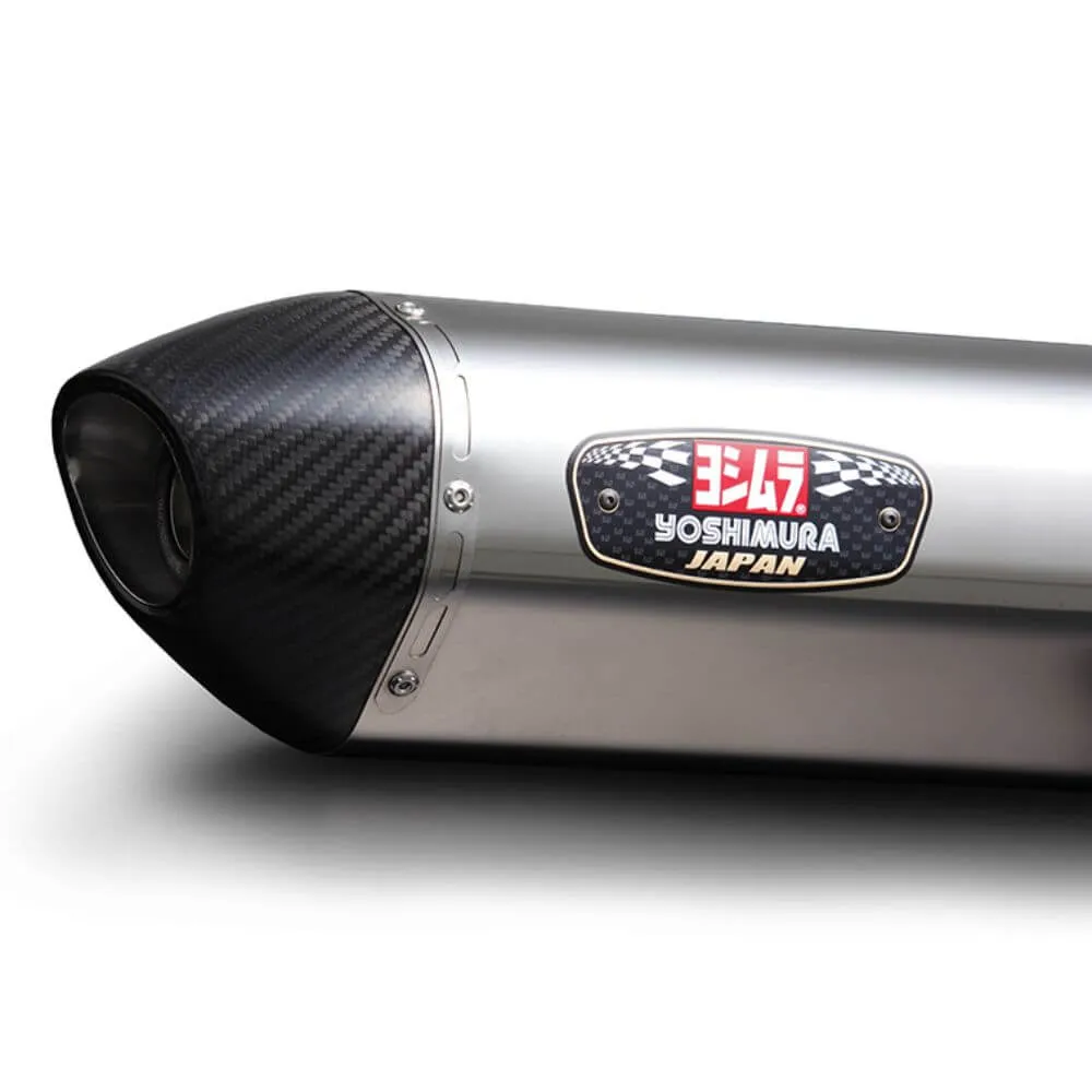 Yoshimura Matt Stainless R-77S Slip On Kit 1F0-19E-5W30