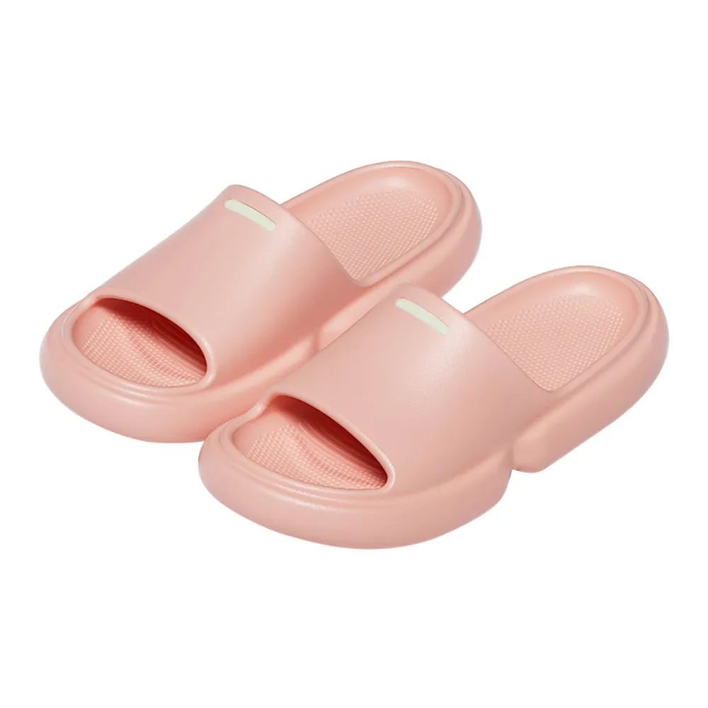 YouDiao Bathroom Anti-Slip Slippers - Sakura Pink, Size 39-40