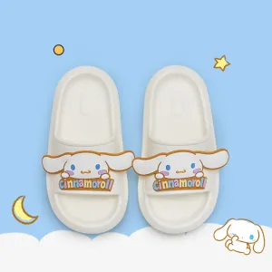 YouDiao Home Slippers Cream White with Cinnamoroll Design - Size 35-36