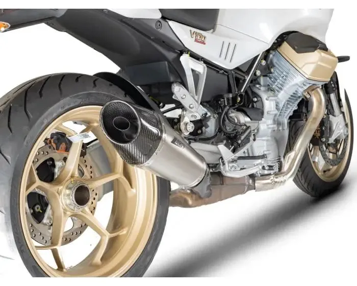 ZARD Exhaust Slip-On Moto Guzzi V100 Mandello 2023- Titanium